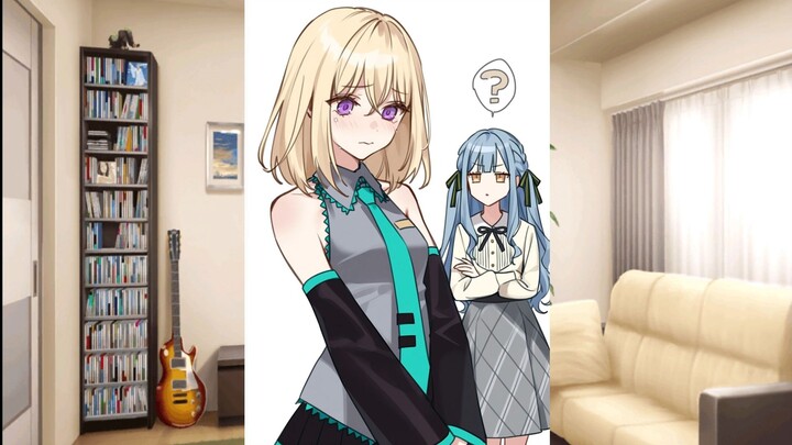 Triangle Hatsune Miku và Hatsune Miku xem Mujica Tập 10