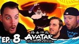 Avatar The Last Airbender Episode 8 Group Reaction | Winter Solstice - Part 2: Avatar Roku