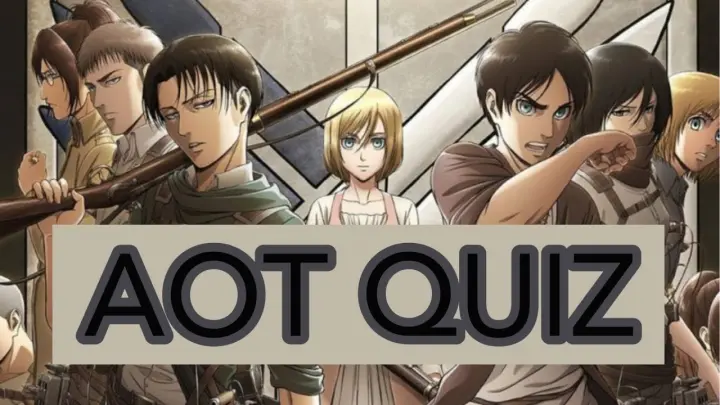 Attack on Titan Quiz Easy-Hard // How well do you know AOT ?