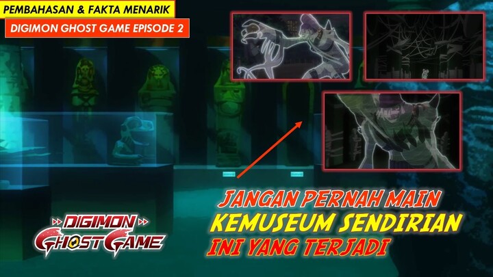 KEMUNCULUAN DAN TEROR MUMMY BERJALAN - Pembahasan Dan Fakta Menarik Digimon Ghost Game Episode 2