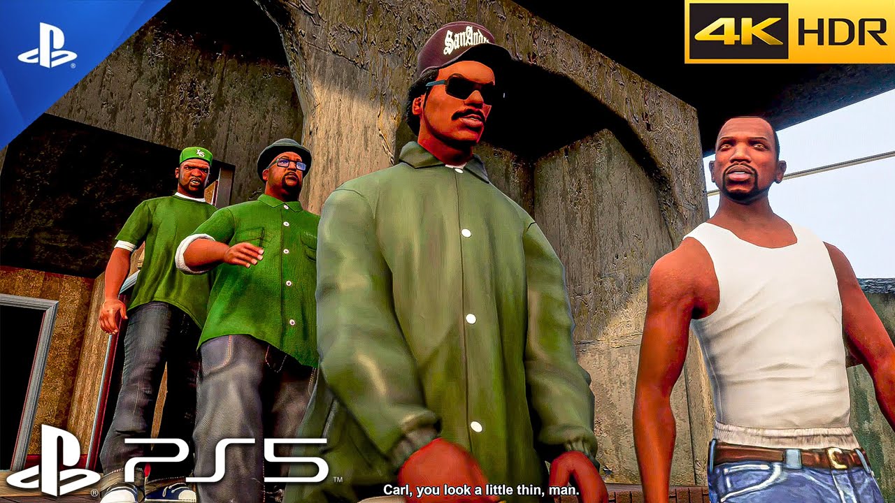 GTA 3: The Definitive Edition (PS5) HDR 4k/60FPS Gameplay