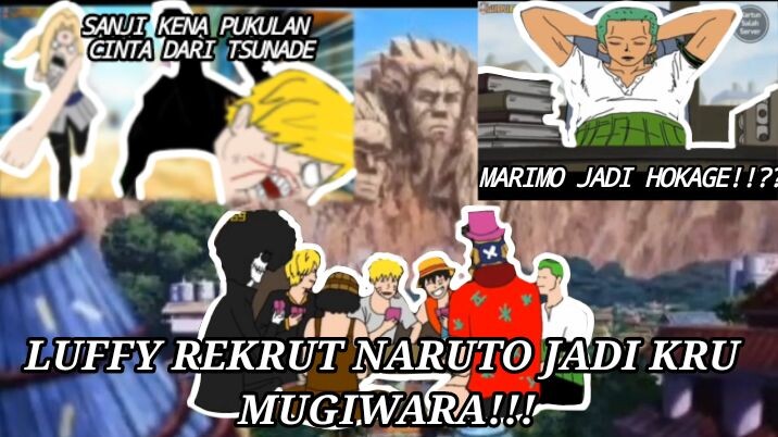 KALIAN SUNAT LIAT INI😭🤌...KETIKA 2 ANIME TERFAVORIT DISATUKAN😜☠️ SERASA KAYAK KAPAL PECAH😭😭🙌