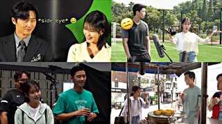 Park Seo Joon and IU bestie moments in DREAM movie | Funny behind the scenes