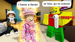 WEIRD STRICT DAD: NEED MORE HEAT 😠 Roblox Brookhaven 🏡 RP - Funny Moments