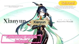 [Fandubbing Indonesia] Character Demo Xianyun "Unfettered as the Wind" Genshin Impact