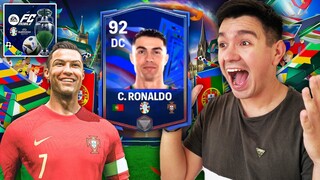 😮CRISTIANO RONALDO FC 24 MOBILE !!! EURO COPA OFICIAL !!!