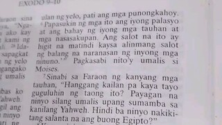 Pang Araw Araw na Talata.               Exodus 10:3-7