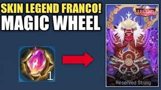 SKIN LEGEND FRANCO! BISA DI BELI PAKE BATU GINJAL MAGIC WHEEL !!