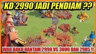 KD 2990 JADI PENDIAM SEKARANG ?? WAR KVK 2 2990 VS 3000 DAN 2985 !!