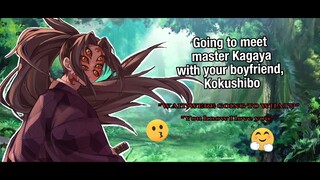 Going to meet Master Kagaya with your boyfriend [ASMR] [Kokushibo X Demon slayer listener] [Cringe]