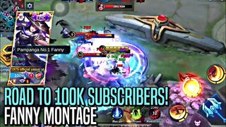 90K SUBSCRIBERS SPECIAL FANNY MONTAGE | AGGRESSIVE MONTAGE | MLBB