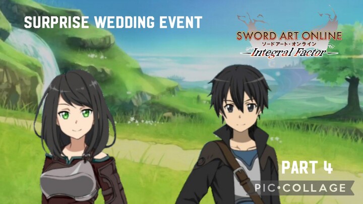 Sword Art Online Integral Factor: Surprise Wedding Event Part 4
