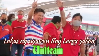 ang lakas ng sigawan.. hindi kami Bobo / Atty. Larry gadon / uniteam / BBM SARA NUEVA ECIJA CARAVAN