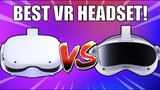 Quest 2 vs Pico 4.  Best VR headset in 2022!