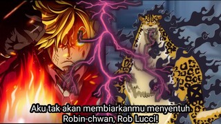 AKHIRNYA SANJI KEMBALI BERAKSI! SANJI VS AWAKENING ROB LUCCI DIMULAI! ONE PIECE