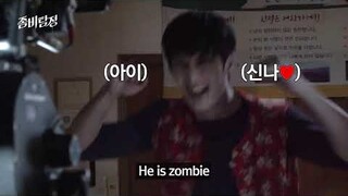 Choi Jinhyuk @ Zombie Detective (Behind the scenes)