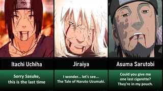 Last Words of Naruto / Boruto Characters | JuZ Anime