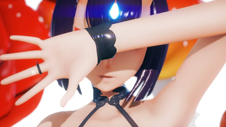 MMD Fate / Grand Order กายวิภาคของหญิงสาว / Shuten-doji