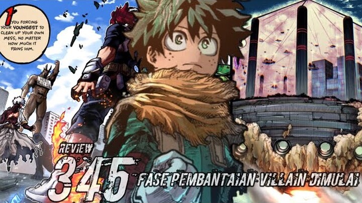 Battle Hero vs Villain dimulai, tapi Deku diculik ?! [my hero academia 345]