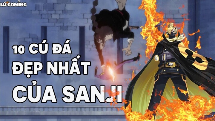 Top 10 Pha Combat Đẹp Nhất Của Sanji - Bình Luận Bựa #38