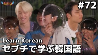 セブチで学ぶ韓国語フレーズ#72 [GOING SEVENTEEN EP.87&88]