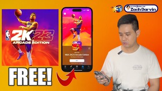 How to Download NBA 2K23 ARCADE Edition For Free on Mobile | 2k23 Mobile Gameplay