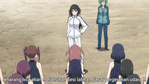 IS (infinite stratos) s1 eps 3 sub indo