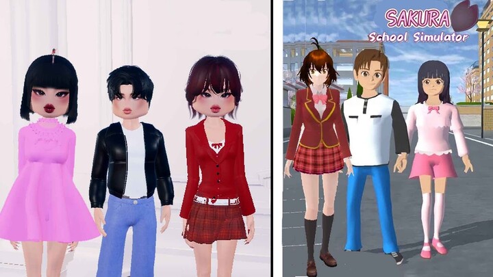 MEMBUAT KARAKTER SAKURA SCHOOL BARENG KAK @AniNurhayani  DI ROBLOX!