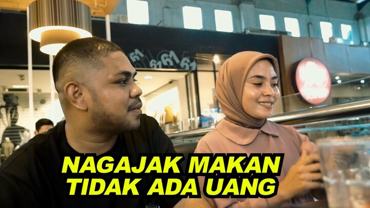PRANK PUTRI NGAJAK DIA MAKAN TERUS SAYA TIDAK BAWA UANG PARAH!🤣