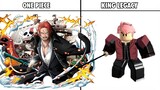One Piece Characters in King Legacy