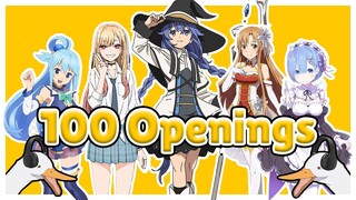 Anime Opening Quiz [100 Openings/Endings]