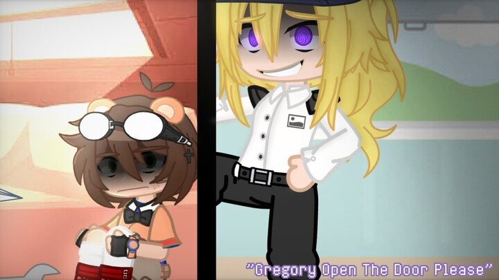 Gregory Open The Door Pls~ // Meme But Different // FNaF Security Breach //