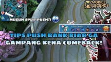 CARA MENGHINDARI KENA COMEBACK MUSUH DI MOBILE LEGENDS | Tips & Tricks Mlbb