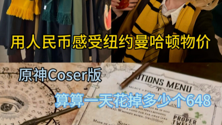 感受纽约物价但coser版