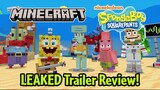 SpongeBob x Minecraft DLC Official Launch Trailer has LEAKED!