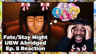 KUZUKI BECOMES A MAGICAL PIXIE DREAM GIRL??? Fate/Stay Night UBW Abridged Episode 8 Reaction