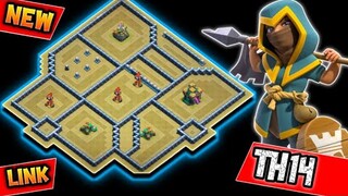 NEW TH14 WAR BASE WITH REPLAY PROOF + LINK | NEW ANTI 3 STAR TH14 LEGEND / CWL BASE | CLASH OF CLANS