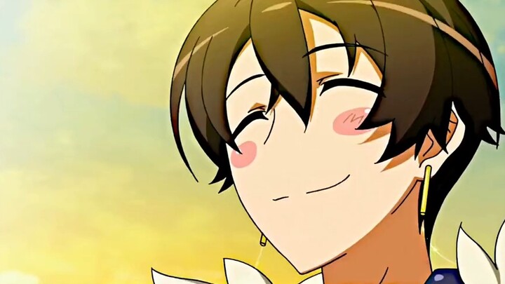It seems like he has to smile all the time, or he will die if he doesn't?