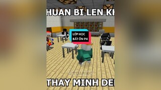 Lớp học bất ổn part 4🤣 minecraft fyp xuhuong toanmc clownsmcteam theanh28 RoadToSEAGames