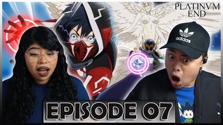 BEST FIGHT SO FAR! MIRAI VS METROPOLIMAN "Tower of Nightmare" Platinum End Episode 7 Reaction