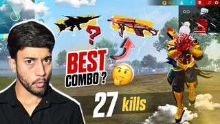 THESE WEAPONS MADE ME UNSTOPPABLE IN SOLO VS SQUAD🔥 27 KILLS | FREE FIRE MAX