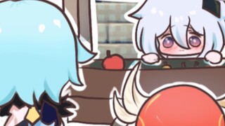 Paimon: Woo~ Traveler, can I buy an apple? It only costs seventy Mora...