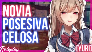 -No te di permiso de salir...- Novia posesiva celosa [Yuri] |ASMR Roleplay