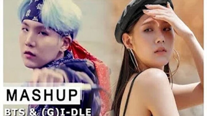 BTS & (G) I-DLE-Mic Drop x Uh Oh (Mashup)