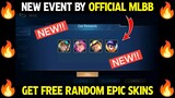 NEW EVENT! COMPLETE SIMPLE TASKS TO GET LIMITED EPIC SKINS AND MORE - MOBILE LEGENDS