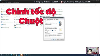 Cách chỉnh tốc độ chuột trên windows 10 trên PC và laptop