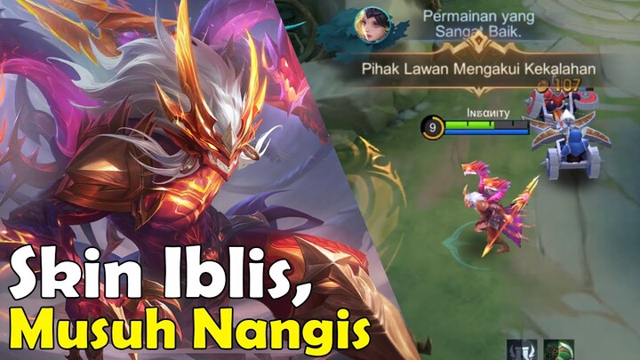 Skin Iblis, Musuh Nangis || Review Skin Moskov All Star mobile legends