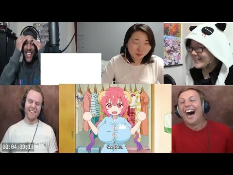 KOBAYASHI DRAGON MAID EPISODE 2 REACTION MASHUP!!