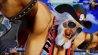 KOF15　世界１位アントノフ　シャッターストライクから８割コンボ