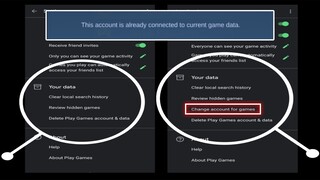 How to fix "This Account is Already Connected to Current Game Data 2021" - Mobile Legends